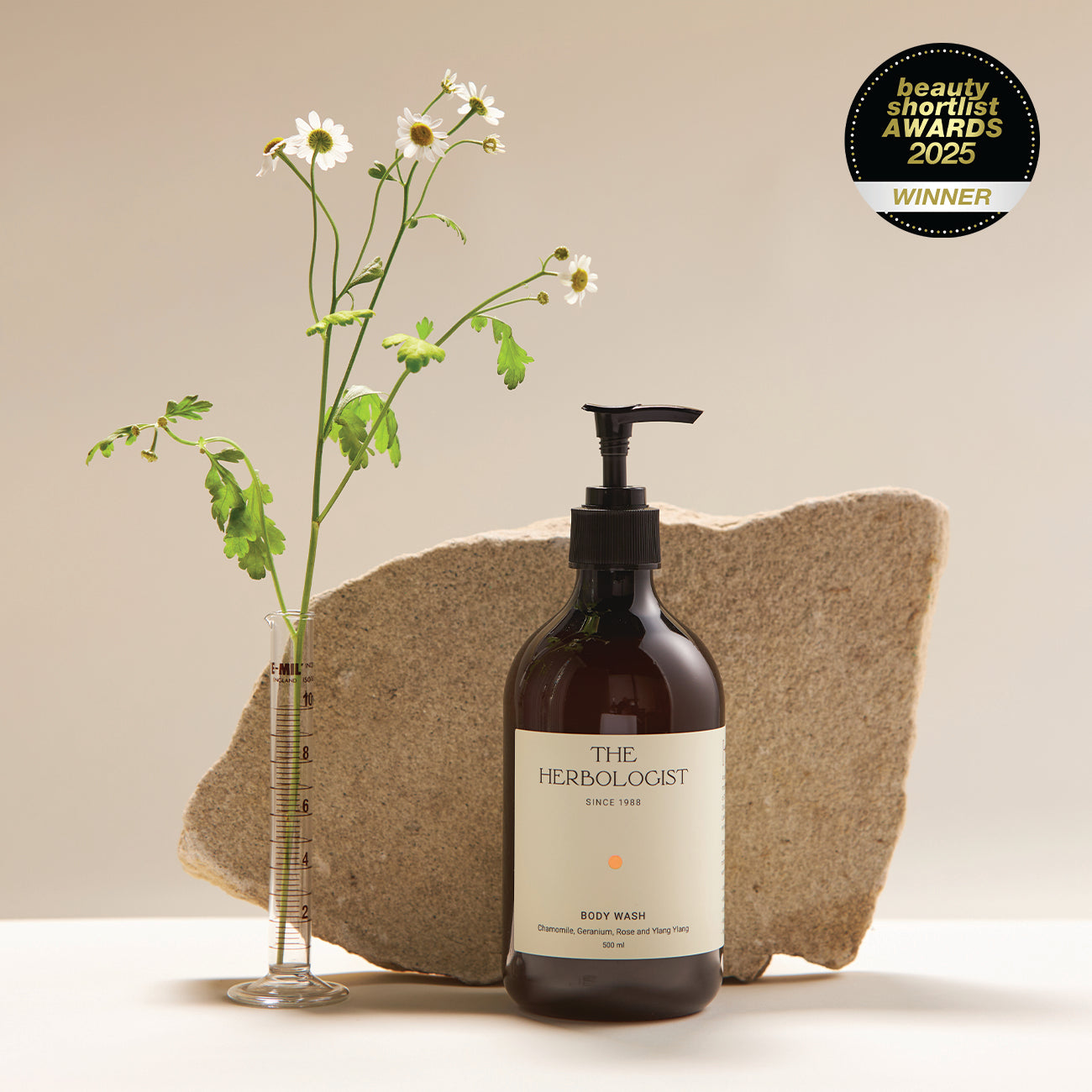 Chamomile, Geranium, Rose and Ylang Ylang Body Wash