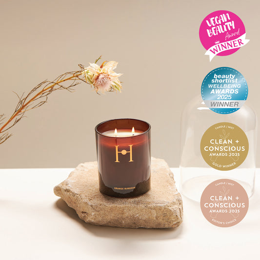 Orange Burgeon Candle