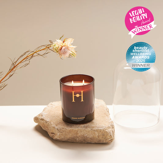 Orange Burgeon Candle