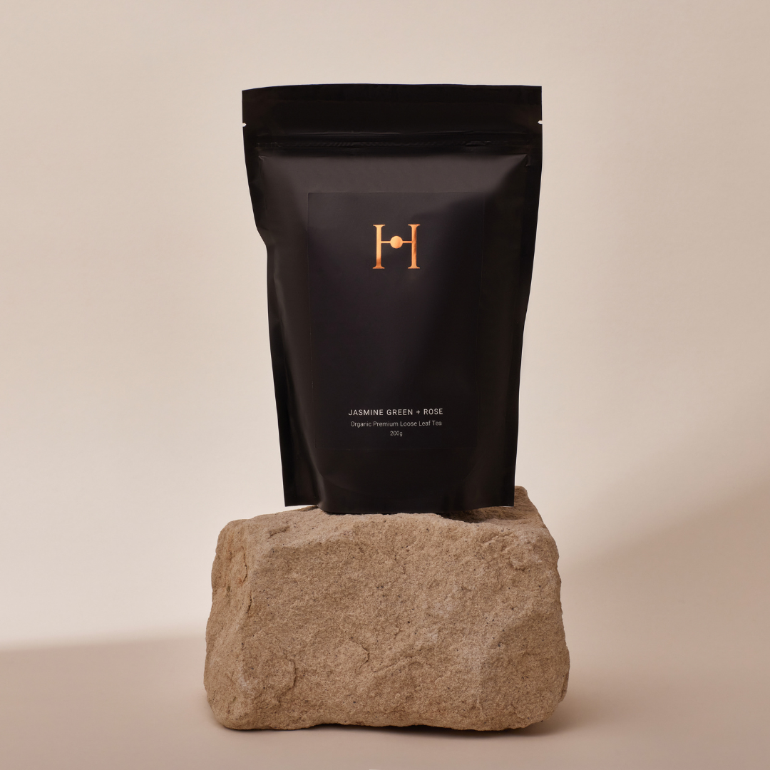 The Herbologist Jasmine Green & Rose Tea